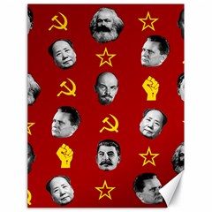 Communist Leaders Canvas 18  X 24   by Valentinaart