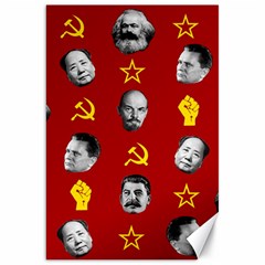 Communist Leaders Canvas 20  X 30   by Valentinaart