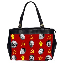 Communist Leaders Office Handbags (2 Sides)  by Valentinaart