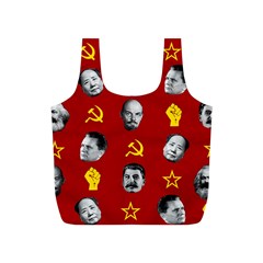 Communist Leaders Full Print Recycle Bags (s)  by Valentinaart