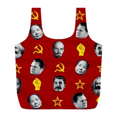 Communist Leaders Full Print Recycle Bags (l)  by Valentinaart