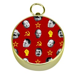 Communist Leaders Gold Compasses by Valentinaart