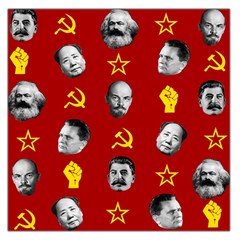 Communist Leaders Large Satin Scarf (square) by Valentinaart