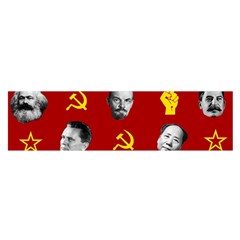 Communist Leaders Satin Scarf (oblong) by Valentinaart