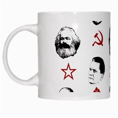 Communist Leaders White Mugs by Valentinaart