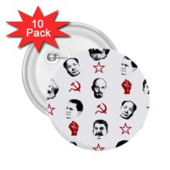 Communist Leaders 2 25  Buttons (10 Pack)  by Valentinaart