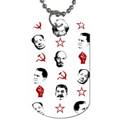 Communist Leaders Dog Tag (two Sides) by Valentinaart