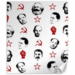 Communist Leaders Canvas 20  X 24   by Valentinaart