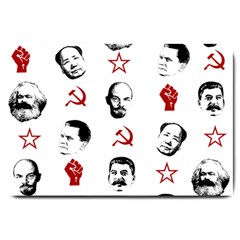 Communist Leaders Large Doormat  by Valentinaart