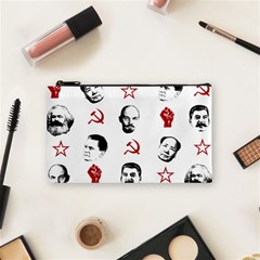 Communist Leaders Cosmetic Bag (small)  by Valentinaart