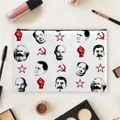 Communist Leaders Cosmetic Bag (large)  by Valentinaart