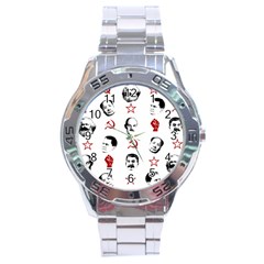 Communist Leaders Stainless Steel Analogue Watch by Valentinaart