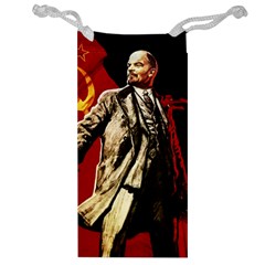 Lenin  Jewelry Bag by Valentinaart