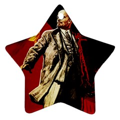 Lenin  Star Ornament (two Sides) by Valentinaart