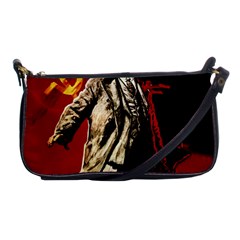 Lenin  Shoulder Clutch Bags by Valentinaart