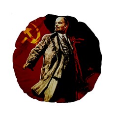 Lenin  Standard 15  Premium Round Cushions by Valentinaart