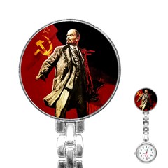 Lenin  Stainless Steel Nurses Watch by Valentinaart