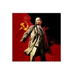 Lenin  Satin Bandana Scarf by Valentinaart