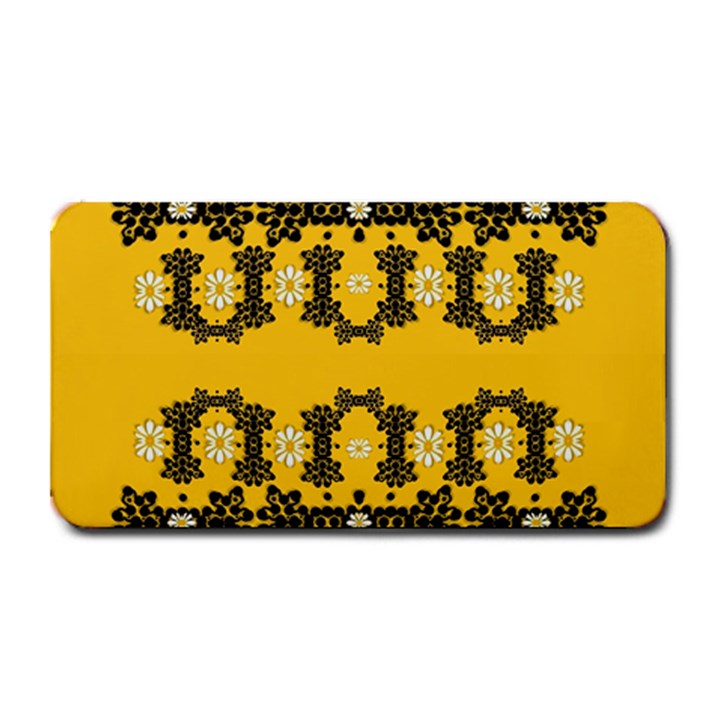 Ornate Circulate Is Festive In Flower Decorative Medium Bar Mats