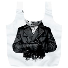 Rorschach Panda Full Print Recycle Bags (l)  by jumpercat