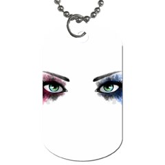 Look Of Madness Dog Tag (two Sides) by jumpercat