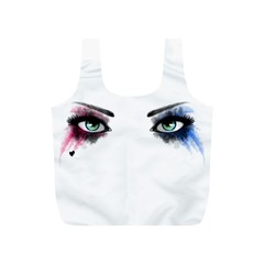 Look Of Madness Full Print Recycle Bags (s)  by jumpercat