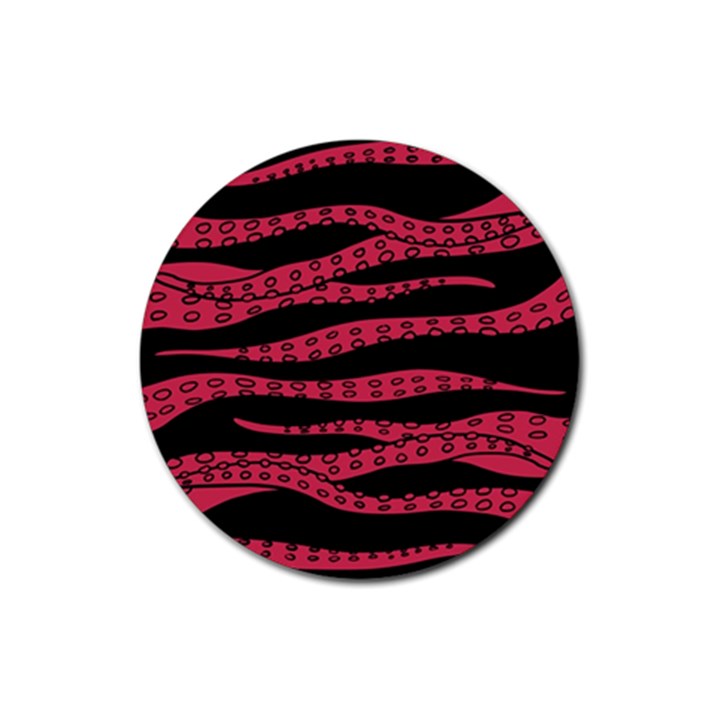 Blood Tentacles Rubber Round Coaster (4 pack) 