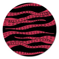 Blood Tentacles Magnet 5  (round) by jumpercat