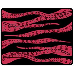 Blood Tentacles Double Sided Fleece Blanket (medium)  by jumpercat