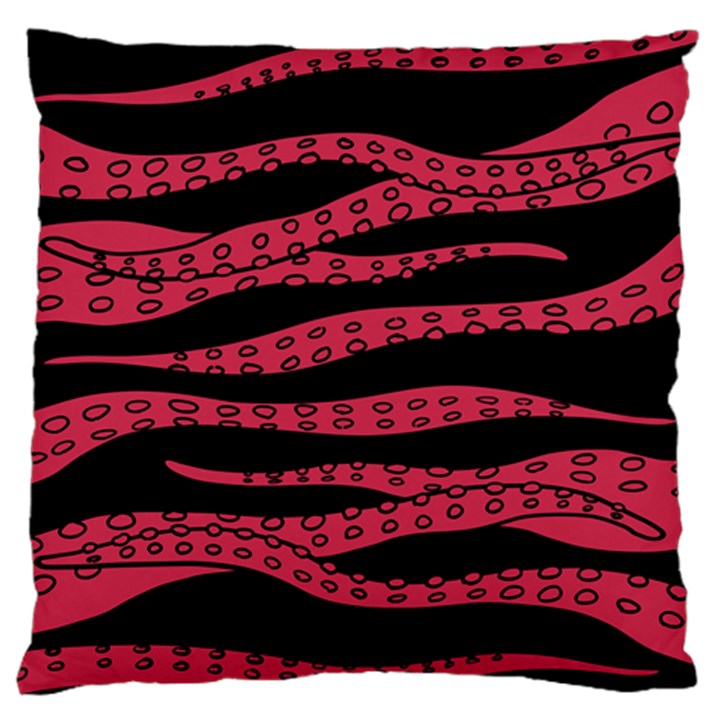 Blood Tentacles Standard Flano Cushion Case (One Side)