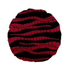 Blood Tentacles Standard 15  Premium Flano Round Cushions by jumpercat