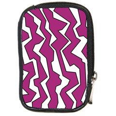 Electric Pink Polynoise Compact Camera Cases by jumpercat