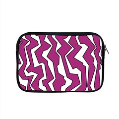 Electric Pink Polynoise Apple Macbook Pro 15  Zipper Case by jumpercat