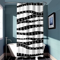 Hand Made Tentacle Shower Curtain 36  X 72  (stall)  by jumpercat