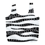 Hand Made Tentacle Full Print Recycle Bags (L)  Front