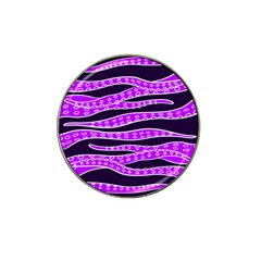 Purple Tentacles Hat Clip Ball Marker by jumpercat