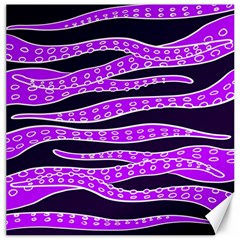 Purple Tentacles Canvas 20  X 20   by jumpercat