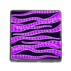 Purple Tentacles Memory Card Reader (square) by jumpercat