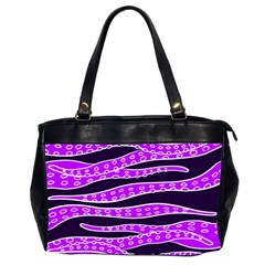 Purple Tentacles Office Handbags (2 Sides)  by jumpercat