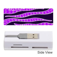 Purple Tentacles Memory Card Reader (stick)  by jumpercat