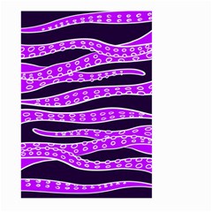 Purple Tentacles Large Garden Flag (two Sides) by jumpercat