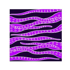 Purple Tentacles Small Satin Scarf (square) by jumpercat