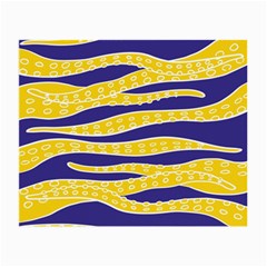 Yellow Tentacles Small Glasses Cloth (2-side) by jumpercat