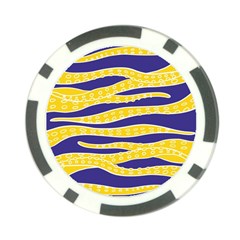 Yellow Tentacles Poker Chip Card Guard (10 Pack) by jumpercat