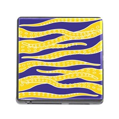 Yellow Tentacles Memory Card Reader (square) by jumpercat