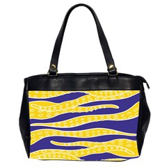 Yellow Tentacles Office Handbags (2 Sides)  by jumpercat