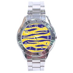 Yellow Tentacles Stainless Steel Analogue Watch by jumpercat