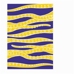 Yellow Tentacles Large Garden Flag (two Sides) by jumpercat