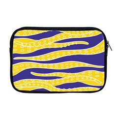 Yellow Tentacles Apple Macbook Pro 17  Zipper Case by jumpercat