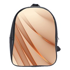 Background Light Glow Abstract Art School Bag (large) by Nexatart